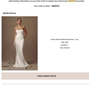 Meshki wedding dress